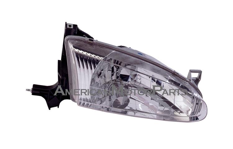 Eagleeye driver & passenger replacement headlight head lamp 98-02 chevy prizm