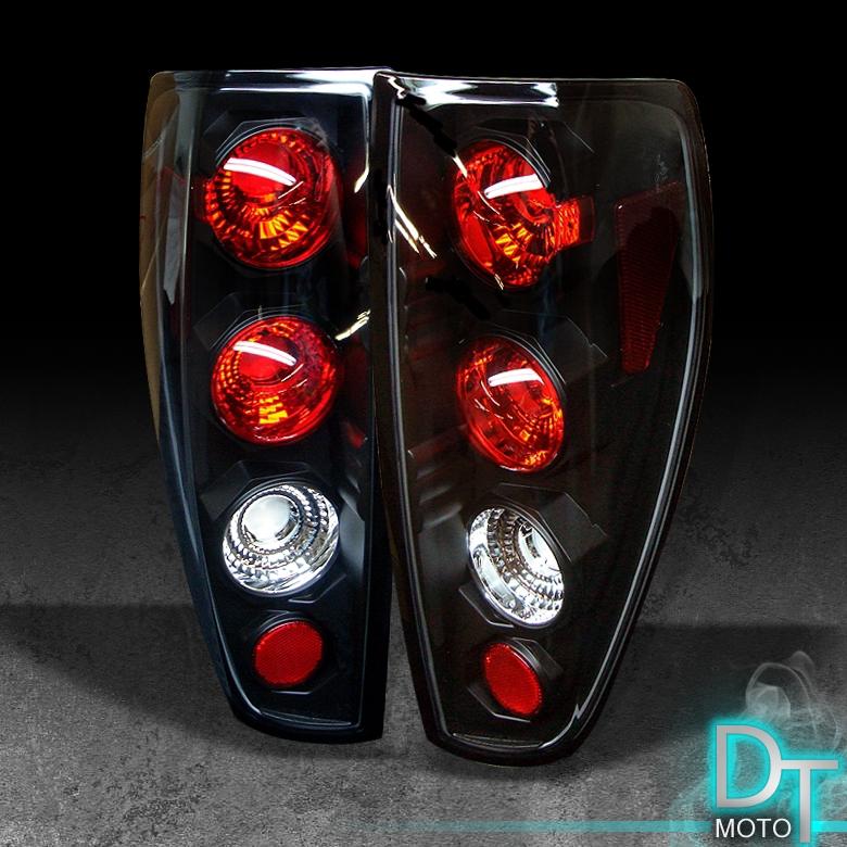 04-12 colorado canyon black altezza tail lights lamps left+right