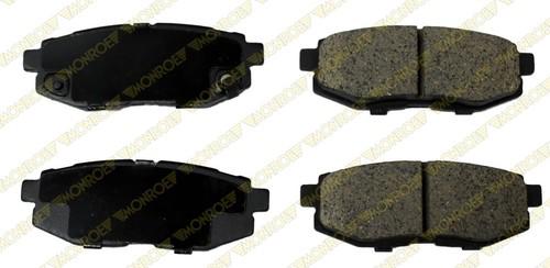 Monroe gx1124 brake pad or shoe, rear-monroe prosolution ceramic brake pad