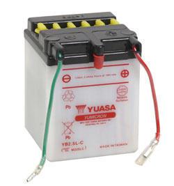 Yuasa battery yumicron yb2.5l-c fits honda mb5 1982