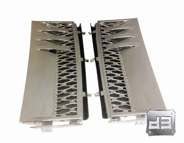  range rover supercharged all chrome  side vents hse l322 06-12