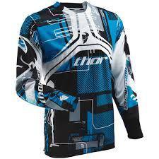 Men's flux jersey circuit size large blue