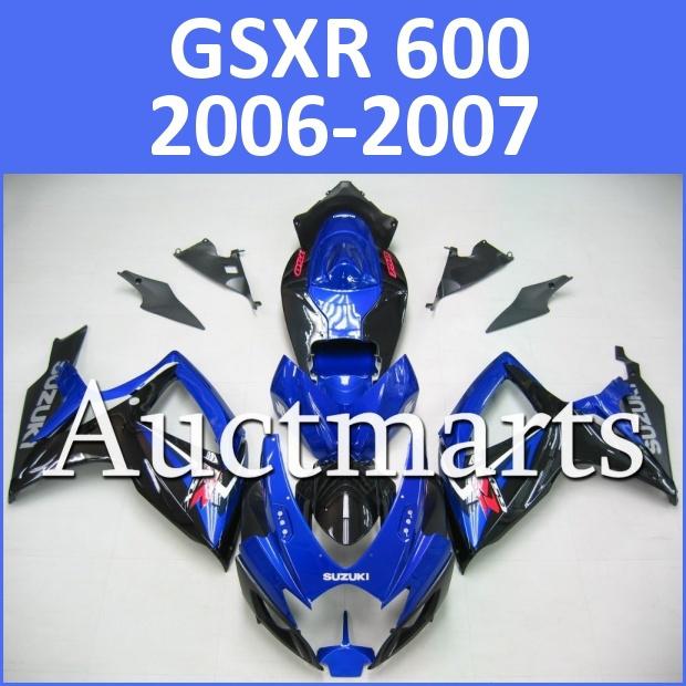 Fit suzuki gsxr 750 gsxr 600 06 07 gsx-r 2006 2007 fairing bodywork k6 g32_750 d