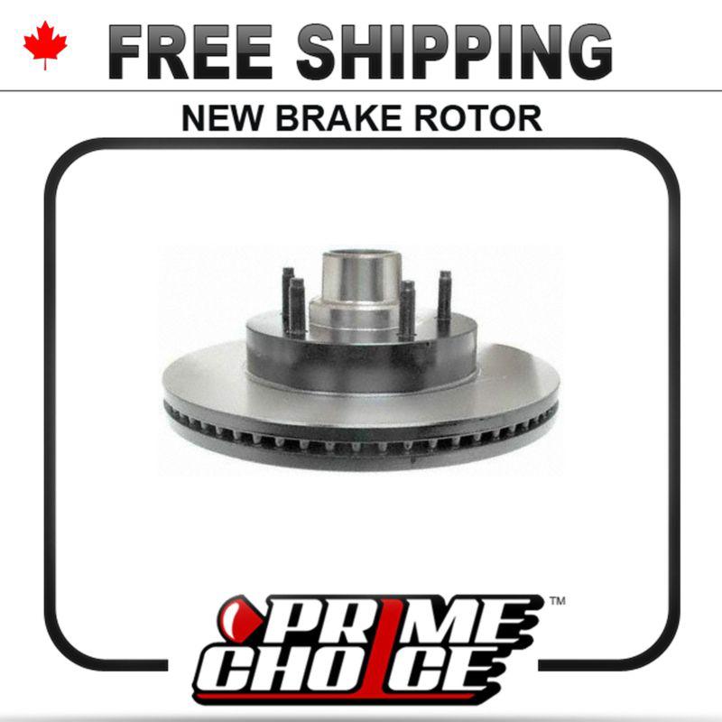 1 premium new disc brake rotor for front fits left driver / right passenger side