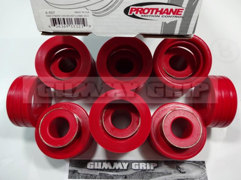 Prothane polyurethane body mount kit 94-01 dodge ram 4-107