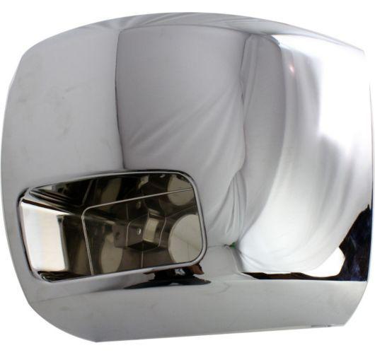 2007-2010 silverado 2500 hd front bumper end cap gm1016108 chrome fog hole left