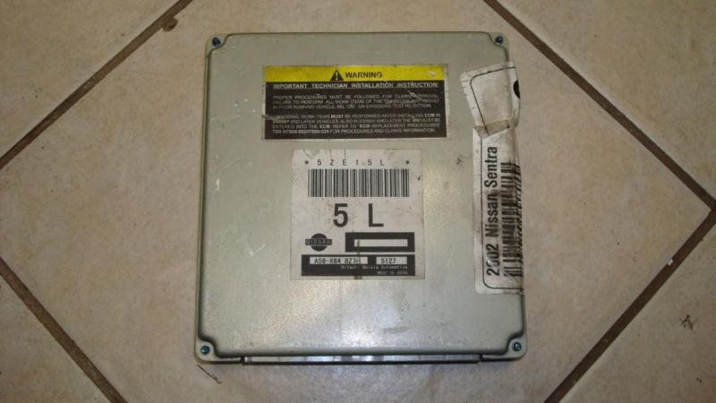 02 nissan sentra ser ecu a56-x64 bz7 remanufactured