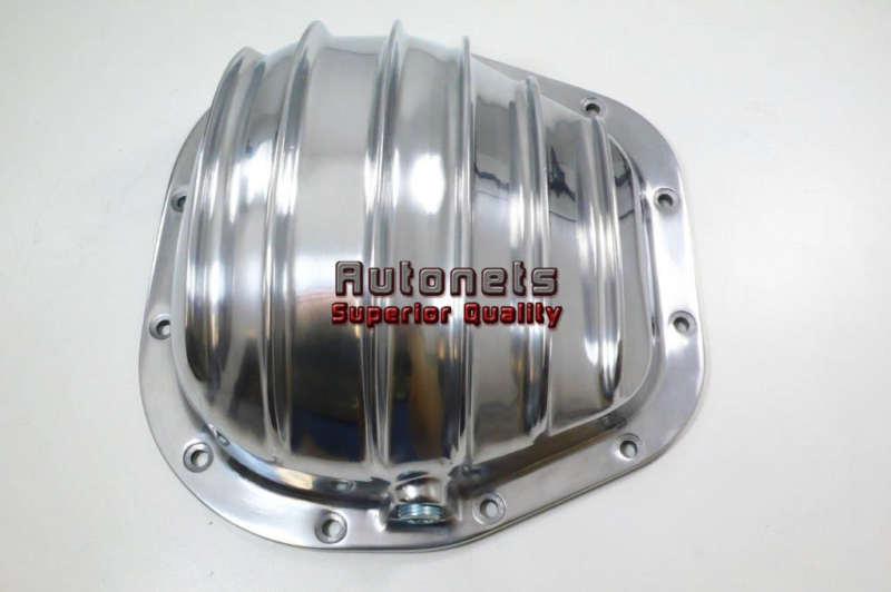 Polished aluminum differential cover ford f150 f250 f350 2wd/4wd 10 bolt hot rod