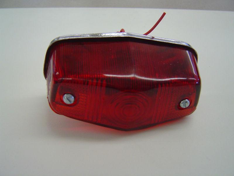 Nib minibike tailight, tail light with wiring, mini bike, nice in box