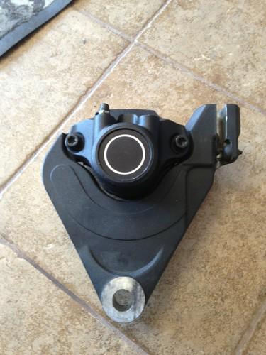 Rear black brake caliper & mount harley davidson 1999 softail fxst fxstc 87-99