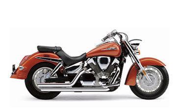 Cobra chrome speedster slashdown exhaust honda vtx1300 retro / tourer 2003-2009