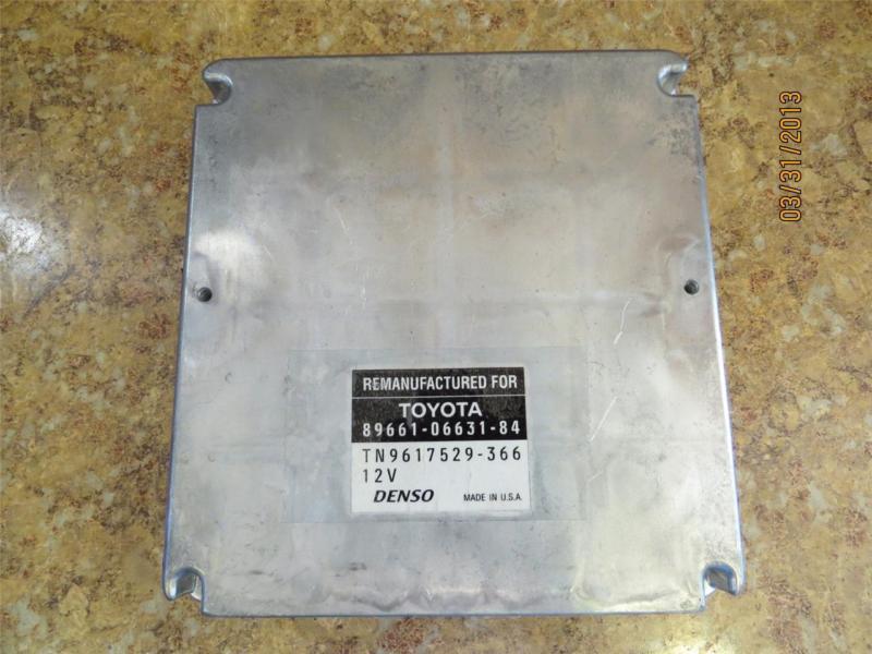 Engine computer ecu 99 toyota solara ecu 89661-06631 remanufactured