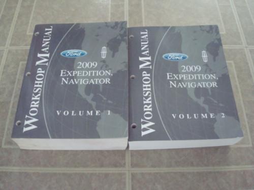 2009 lincoln navigator factory workshop shop service repair manual books