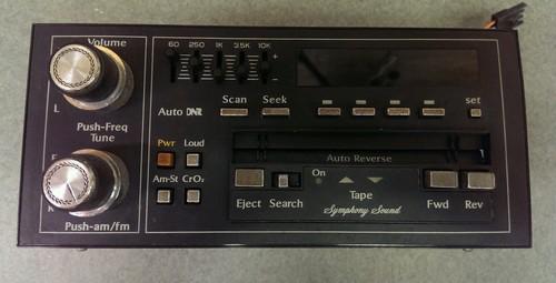 Radio for 1987 cadillac fleetwood deville