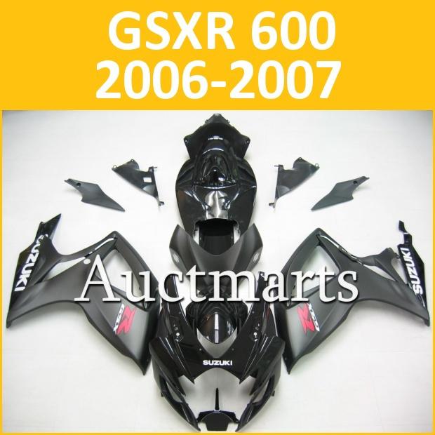 Fit suzuki gsxr 750 gsxr 600 06 07 gsx-r 2006 2007 fairing bodywork k6 g13 b12