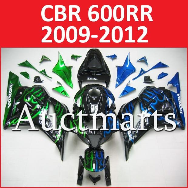 Fit honda 09 10 11 12 cbr600rr cbr 600 rr 2009 2010 2011 2012 fairing kit n19 a1