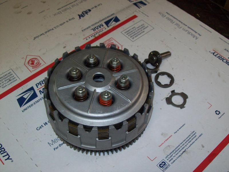 1986 yamaha 750 virago clutch assembly xv750 clutch hub discs shell 