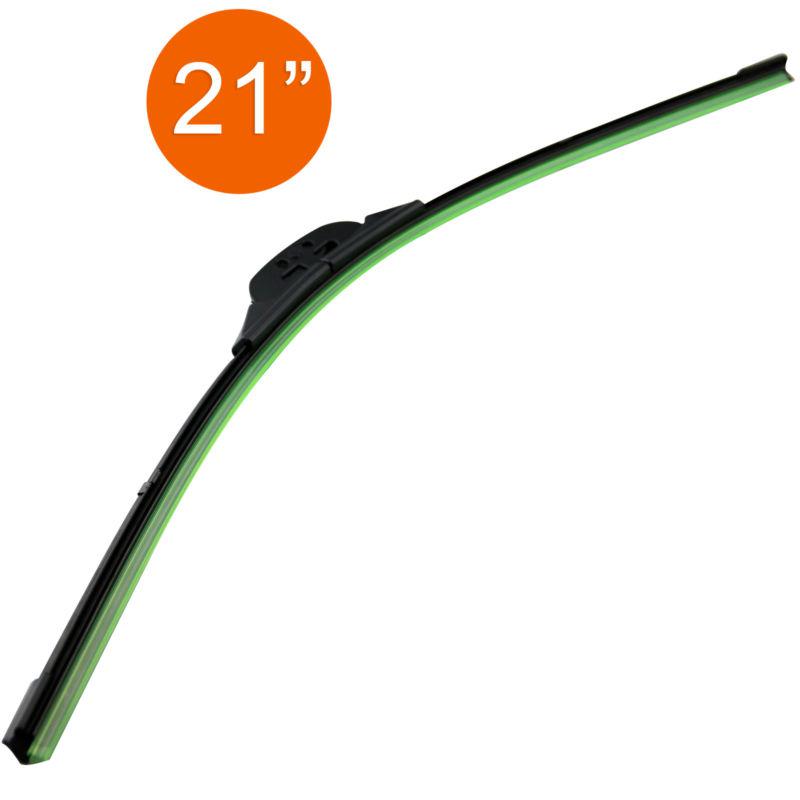 21" car frameless rubber wiper windscreen blades bracketless rubber windshield