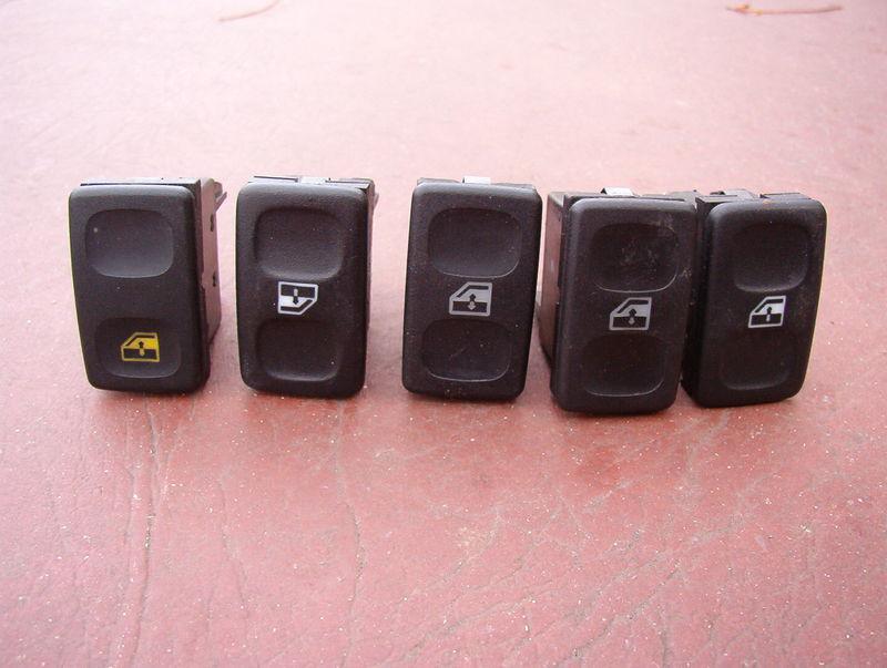 Vw jetta, golf automatic window switches 5 set nice