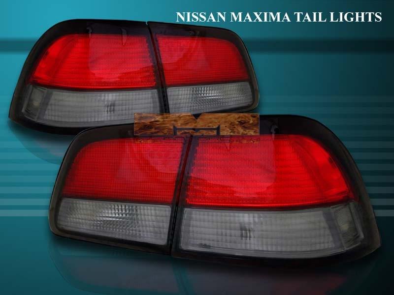 97 98 99 nissan maxima altezza tail lights red smoke 4 pieces brake lamps