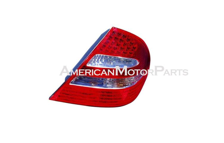 Passenger replacement tail light 03-06 mercedes-benz e class w/ appearance pkg