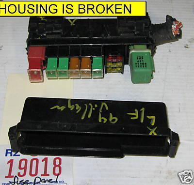 Mercury 94 villager fusebox fuse box/black 1994