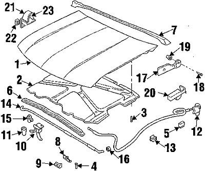 Gmc 15039095 genuine oem factory original latch