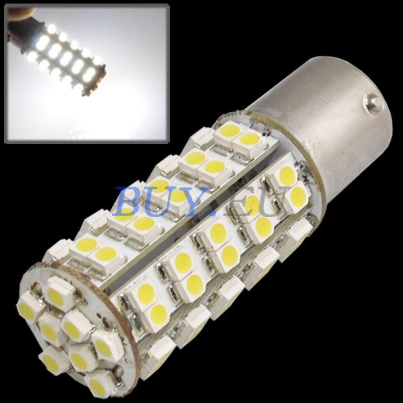 100x car 1156 68 smd led white tail brake light lamp 12v