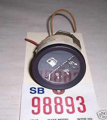 Jaguar 84 xj6 gas/fuel gauge/meter dac2889 black 1984