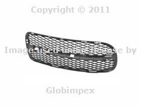 Vw touareg bumper cover grille right front genuine new + 1 year warranty