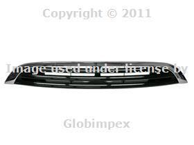 Bmw mini cooper (04-08) black hood grille genuine new + 1 year warranty