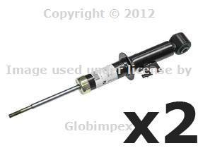 Bmw mini r52 shock absorber rear genuine new (2) + 1 year warranty