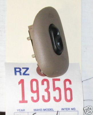 Ford 99 escort window switch panel right rear 1999 tan