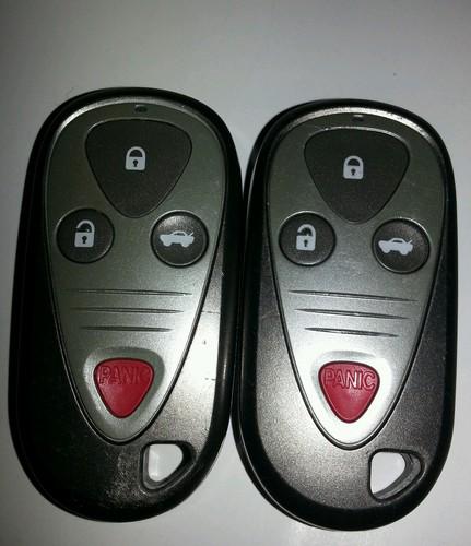 Acura key fobs set. 1 & 2 matching pair oem