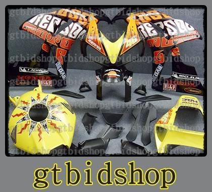 Injection molded  fairing for cbr 1000 rr cbr1000rr 1000rr 06-07 g02 7d