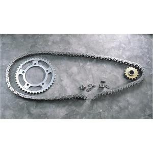 Rk chain/sprocket kit gb 520 kz for honda cr125r 87-99 gold