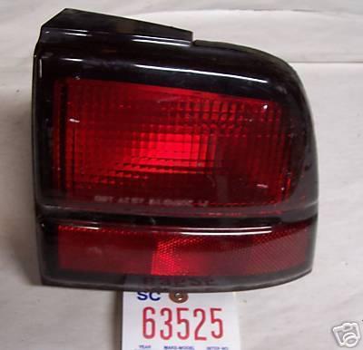 Chevrolet 91-94 cavalier tail lamp/light right/outer 1991 1992 1993 1994