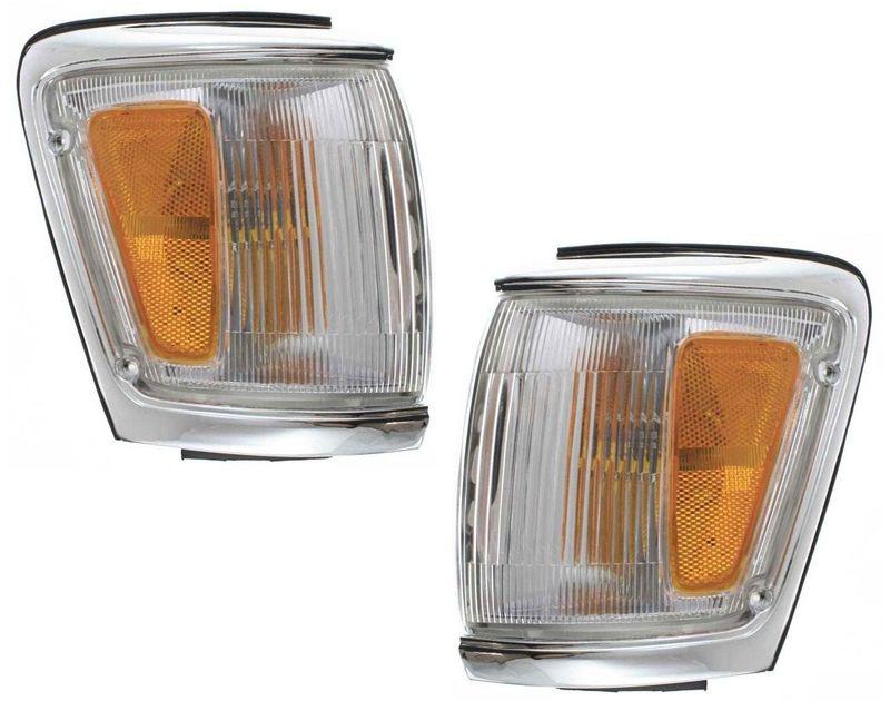 Corner light lamp assembly pair set (driver & passenger side, qty 2)