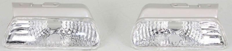 Turn signal light lamp pair set (driver & passenger side, qty 2)