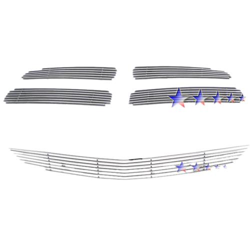 2011-2013 dodge charger aluminum billet grille grill insert combo