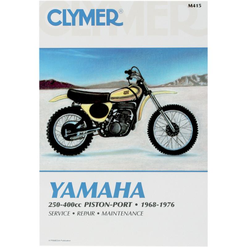 Clymer m415 repair service manual yamaha 250-400cc pisont-port 1968-1976