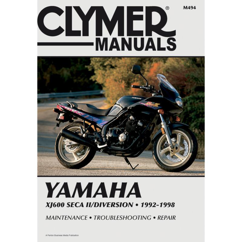 Clymer m494 repair service manual yamaha xj600s seca ii 1992-1998