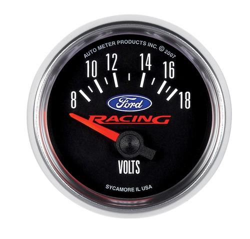 Auto meter 880081 ford racing series; electric voltmeter gauge