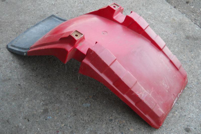 Front fender w/ mud flap 1985-87 250es big red 250 es atc honda 3 wheeler atv