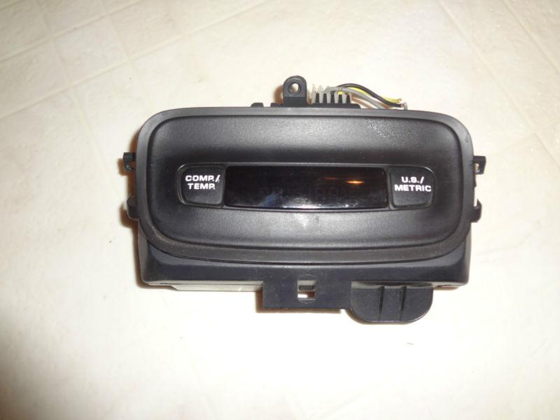 94-01 dodge ram 1500 2500 overhead console digital display compass truck 3500