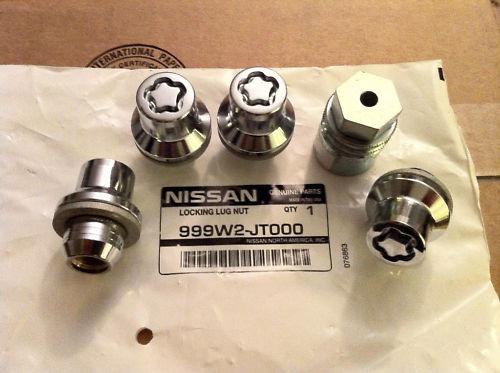 Nissan infiniti wheel locks brand new g37 g25 fx35 m35 ex35 maxima  