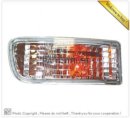 99-02 toyota 4runner signal/bumper light right passenger side brand new oe style