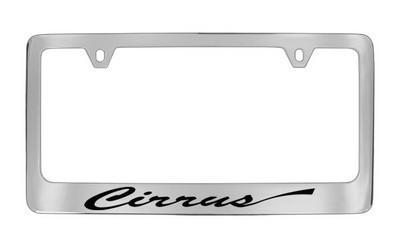 Chrysler genuine license frame factory custom accessory for cirrus style 2