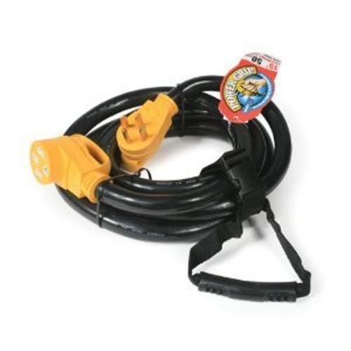 Camco 50 amp rv power grip extension cord generator camping cable travel plug ne