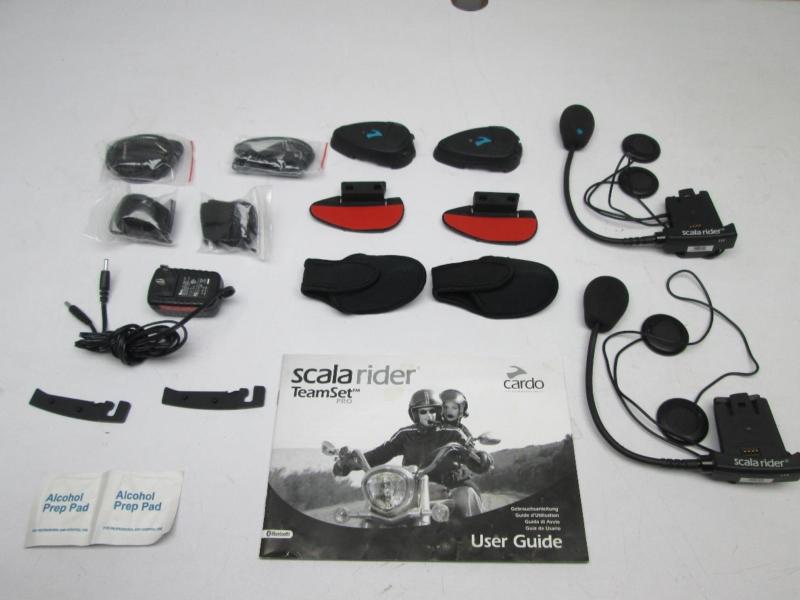 Cardo / scala / rider dual teamset pro communication system